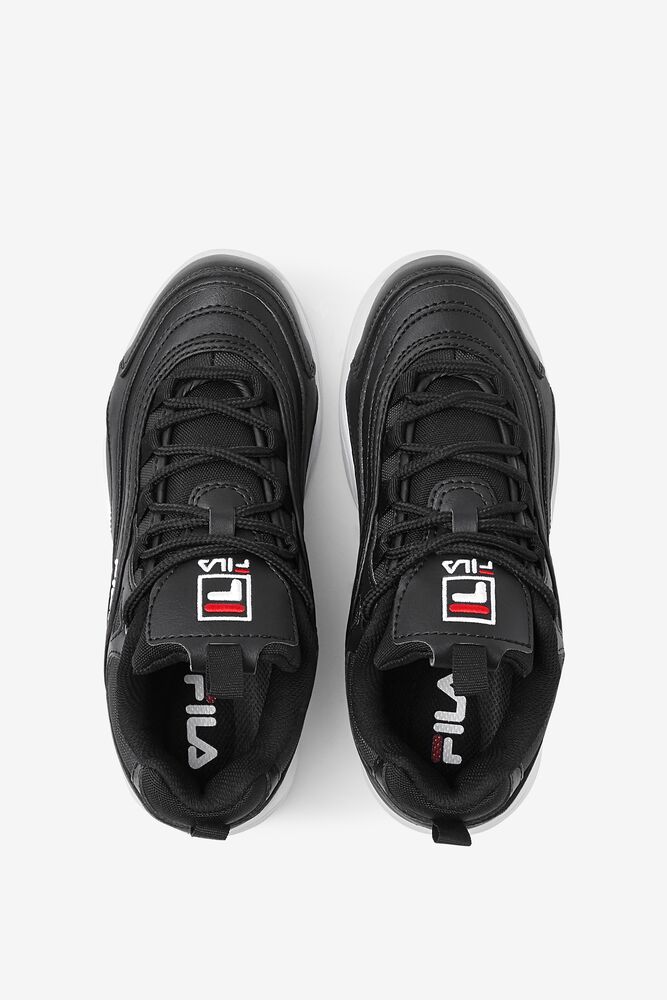 Fila Fila Ray Tennis Shoes Blk/Fred/Wht | IFJD97206