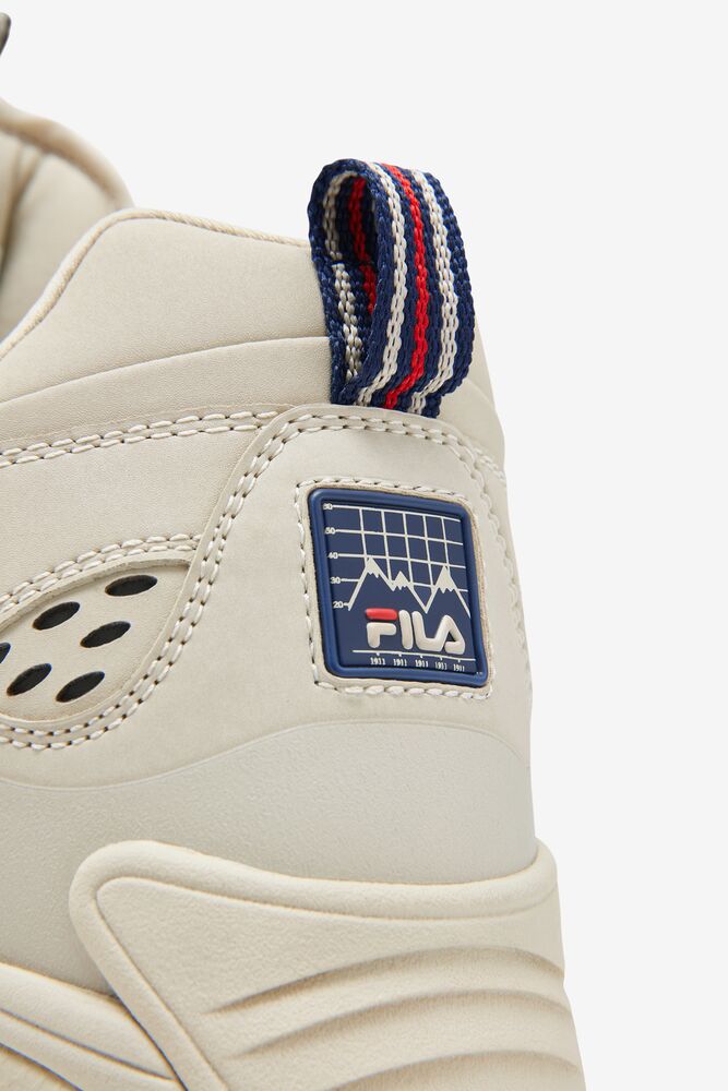 Fila Fixture Cement Sneakers Azul Marino Rojas | DHZT70691