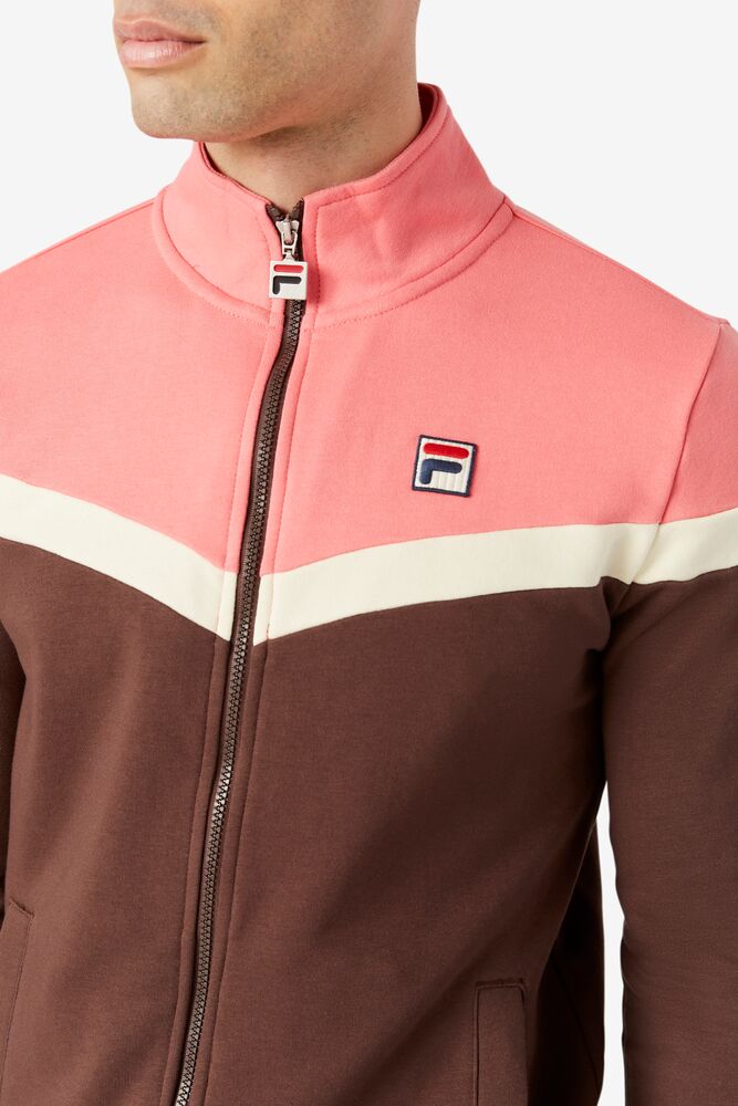 Fila Flint Track Jacket 283 French Toast | RTAP63012