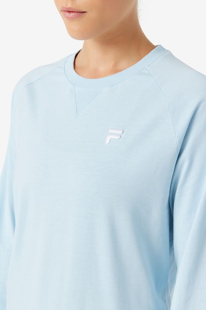 Fila Flynn Long Sleeve Tee 423 Angel Falls | OYGP15734