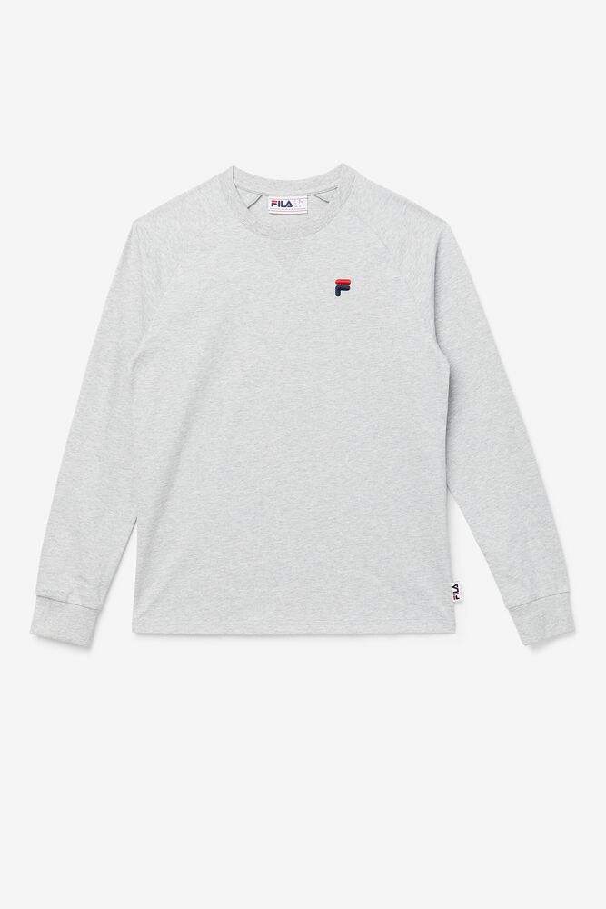 Fila Flynn Long Sleeve Tee Gris Claro | SZCX82031