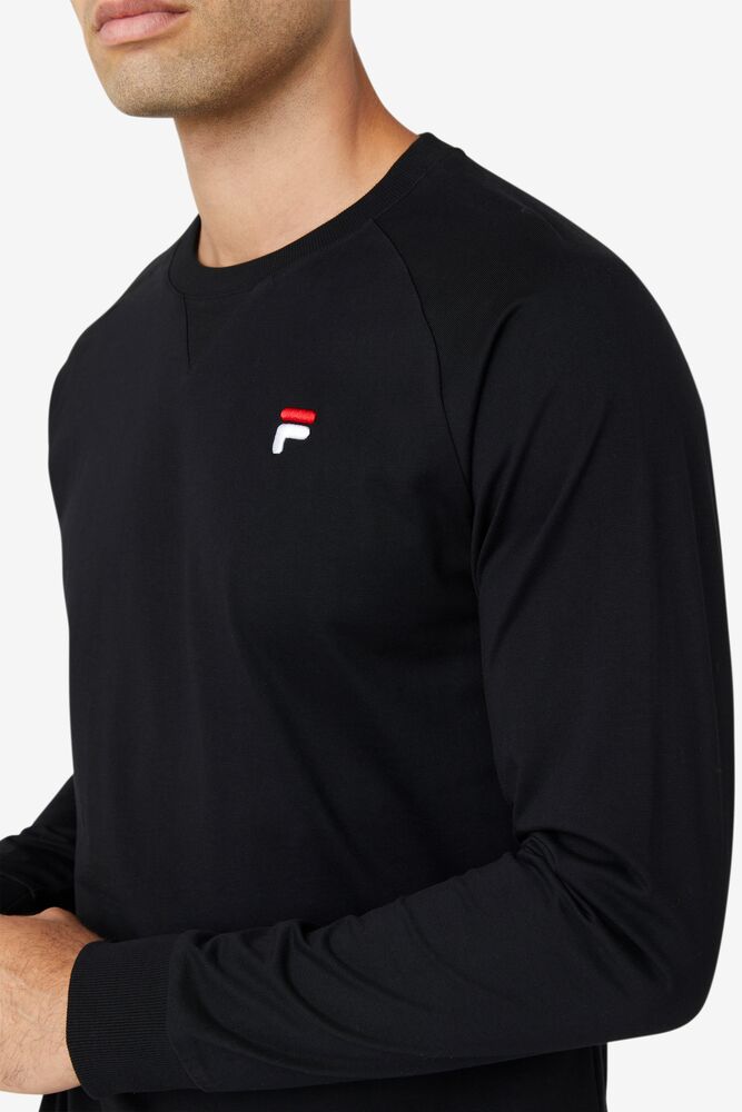 Fila Flynn Long Sleeve Tee Negras | ACSZ95412