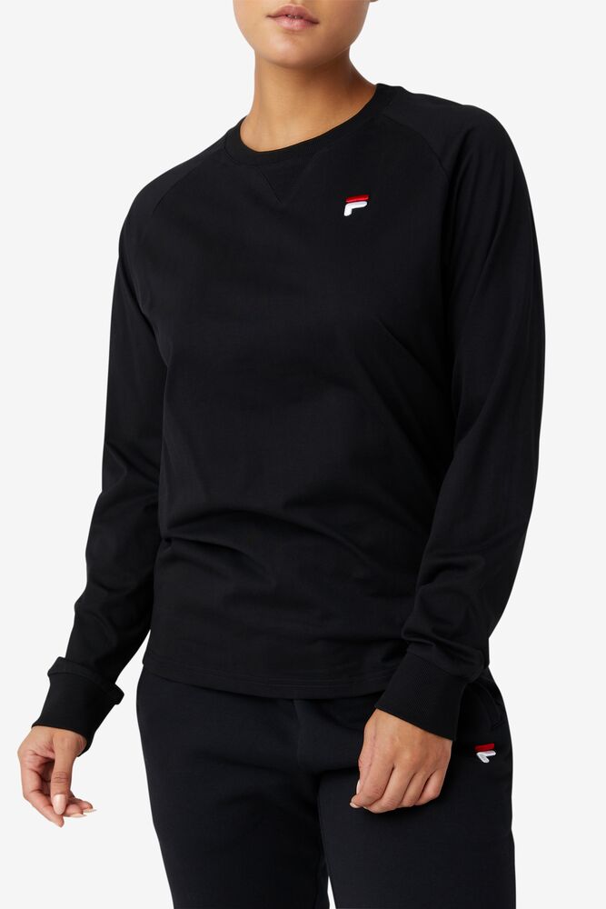 Fila Flynn Long Sleeve Tee Negras | ACSZ95412