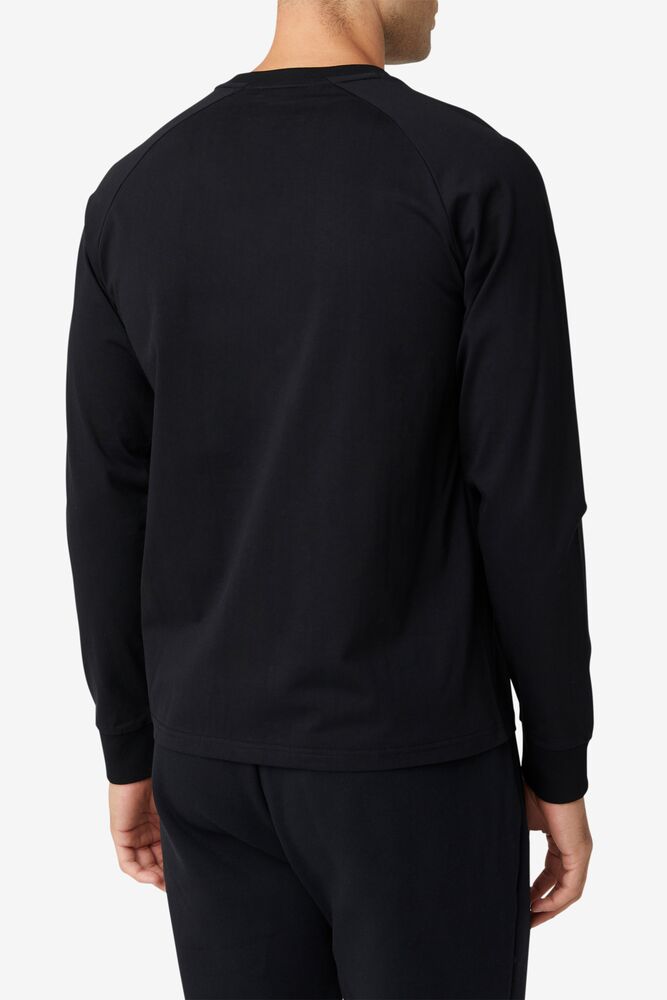 Fila Flynn Long Sleeve Tee Negras | MDOI02913