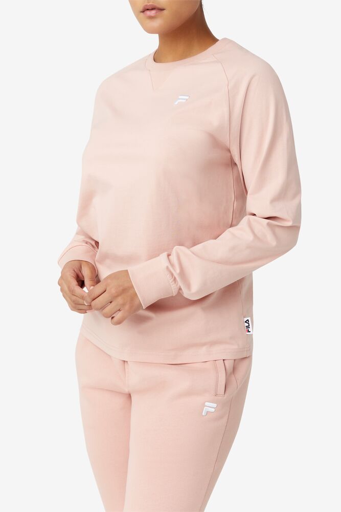 Fila Flynn Long Sleeve Tee Rosas | LJWX51640