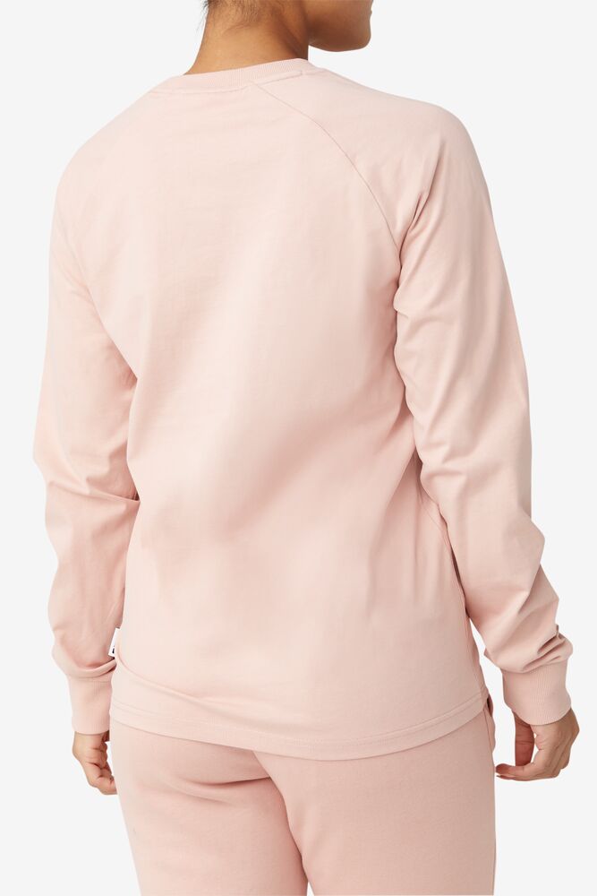 Fila Flynn Long Sleeve Tee Rosas | WNDQ08736