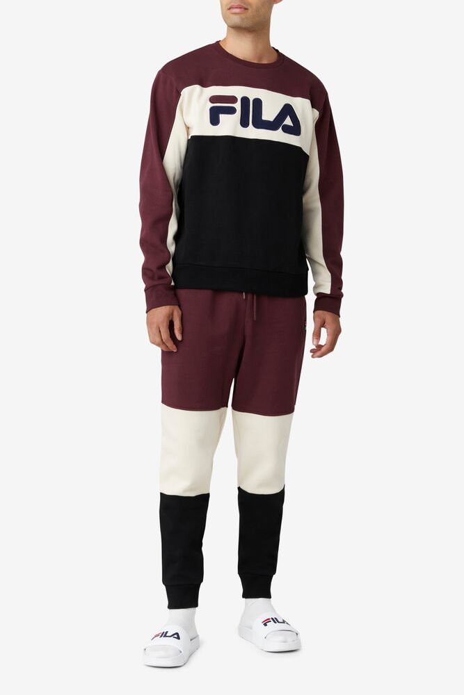 Fila France Pant 218 Sass/Sdol/Blk | IFAK13457