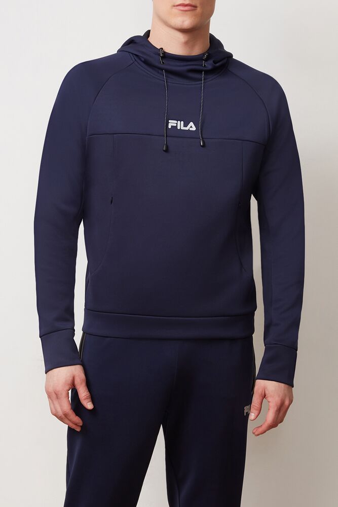 Fila Franklin Hoodie Azul Marino | SXLN03627