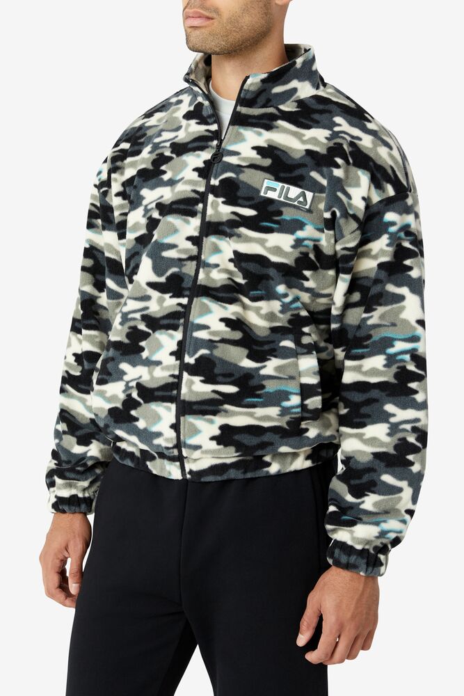 Fila Frantry Camo Jacket Negras | KJUI47693