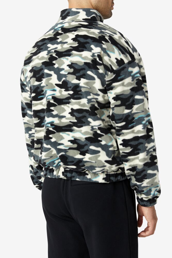 Fila Frantry Camo Jacket Negras | KJUI47693