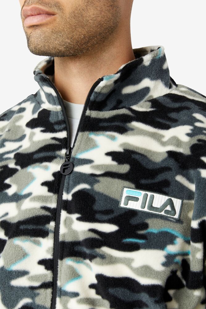 Fila Frantry Camo Jacket Negras | KJUI47693