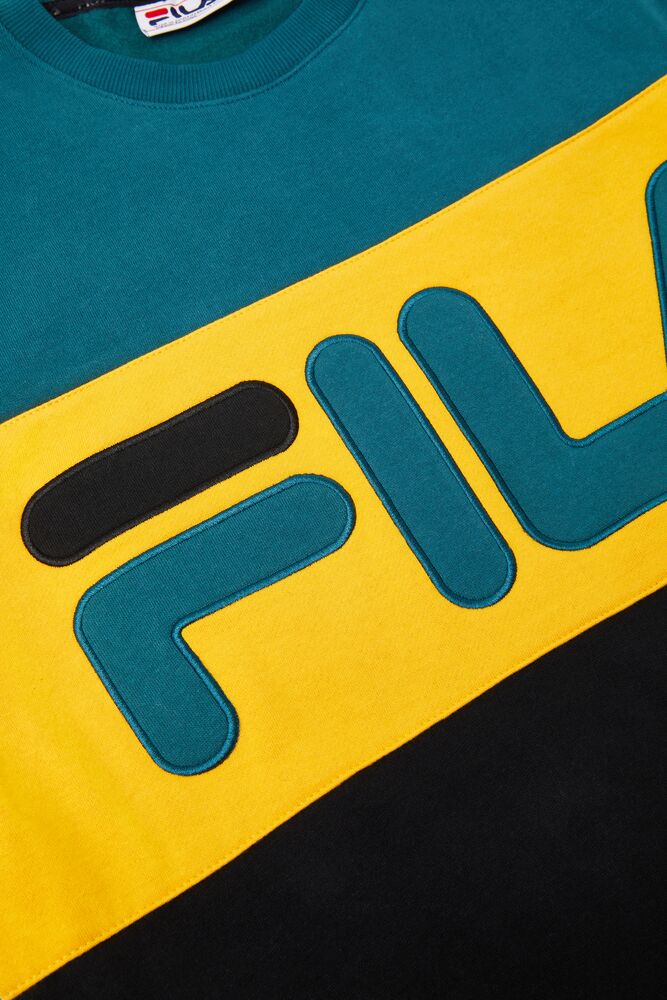 Fila Freddie Sweatshirt Negras | LEOI36547