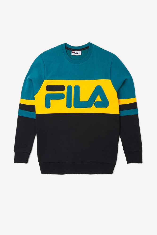 Fila Freddie Sweatshirt Negras | LEOI36547