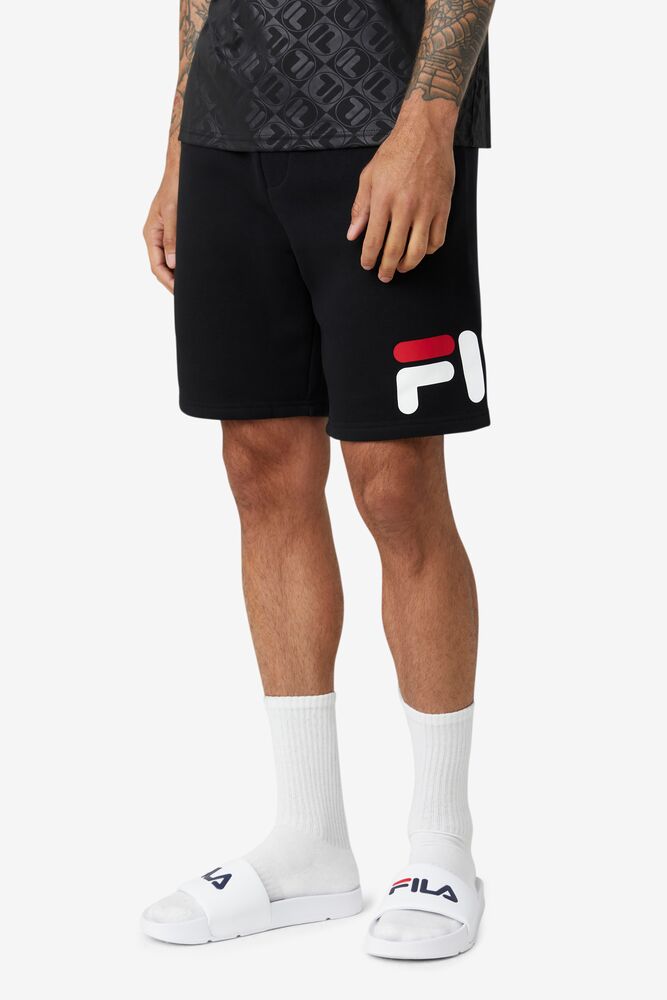 Fila Furzer Short Negras Blancas Rojas | QGXB38926