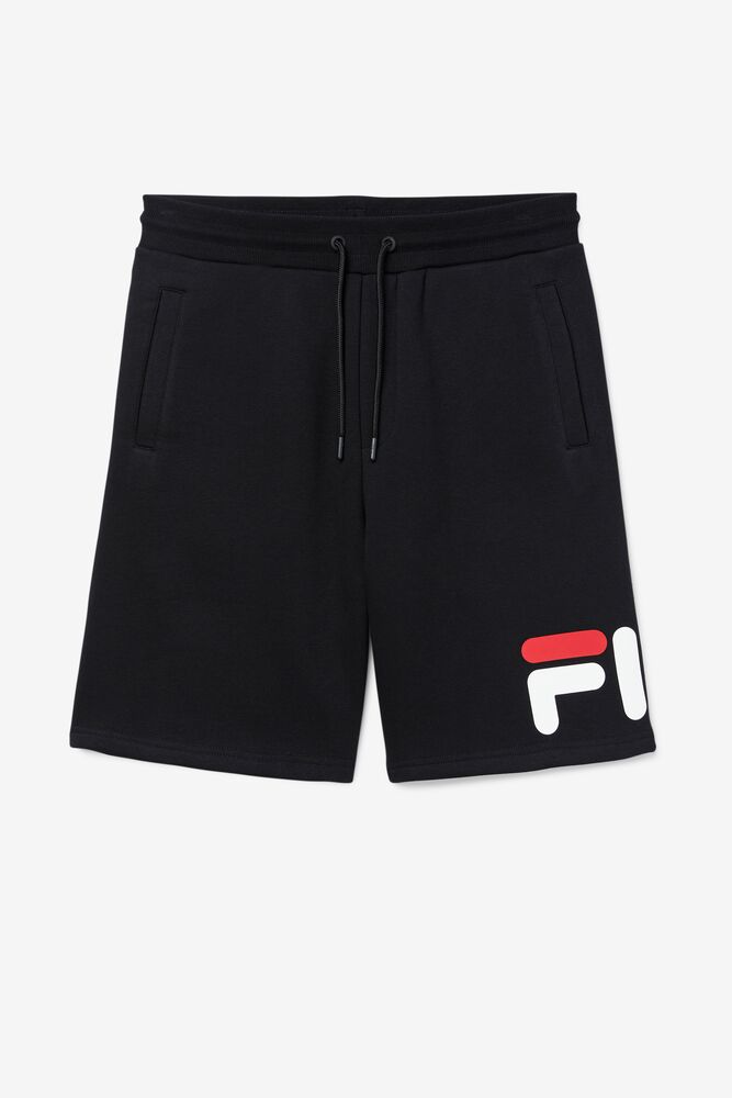 Fila Furzer Short Negras Blancas Rojas | QGXB38926