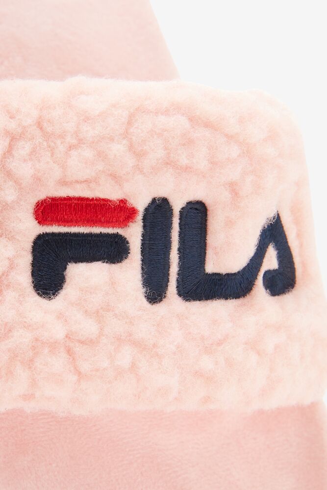 Fila Fuzzy Drifter Slide Sandals Rosas Azul Marino Rojas | BDOX67028