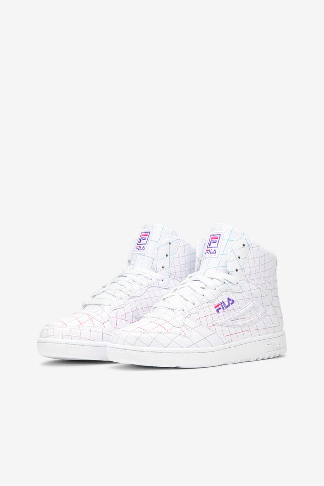 Fila Fx-dsx Mid Sneakers Blancas Moradas | UITQ74396