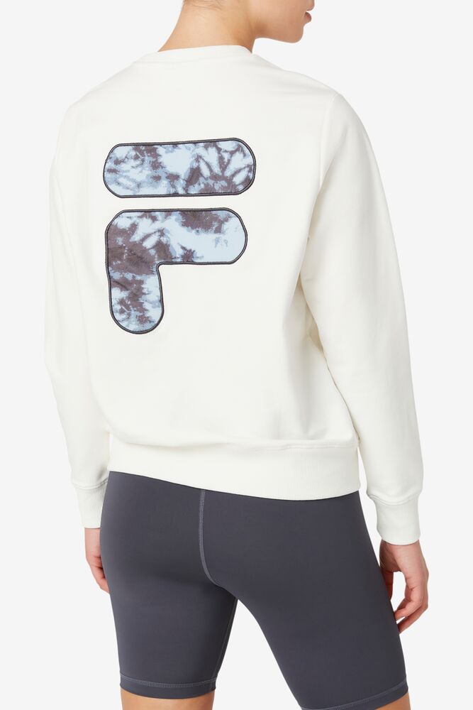 Fila Galatea Sweatshirt Blancas | DUEM35421