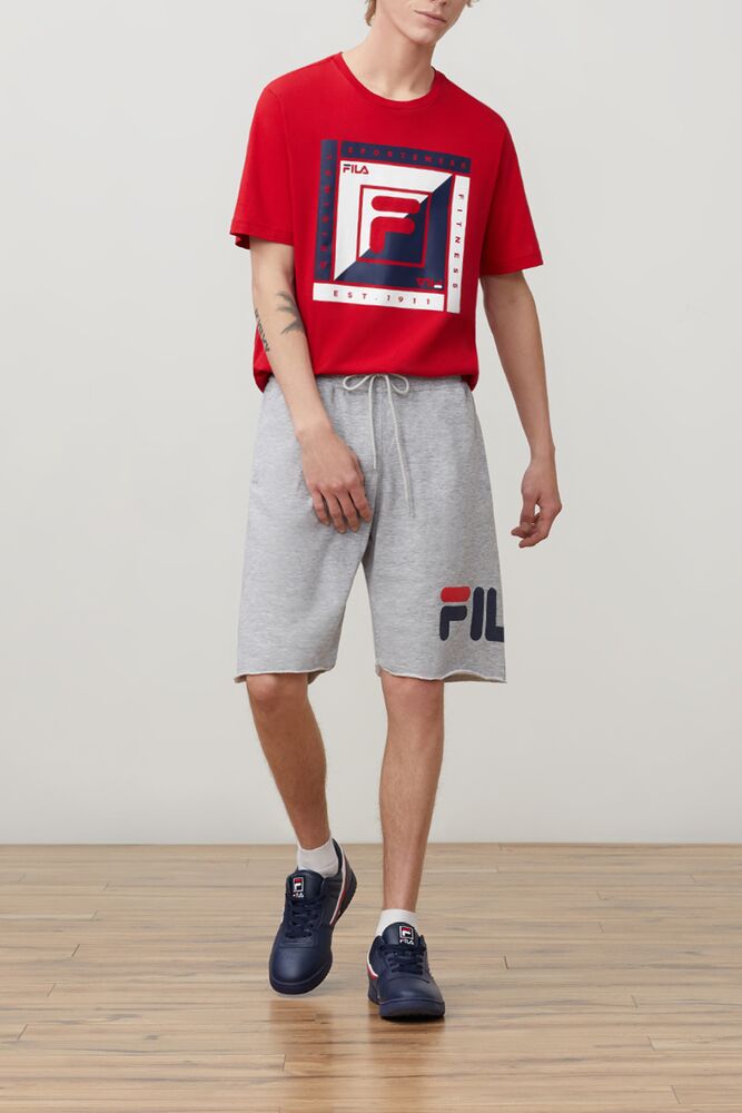 Fila George Short Gris Claro | NGHF23170