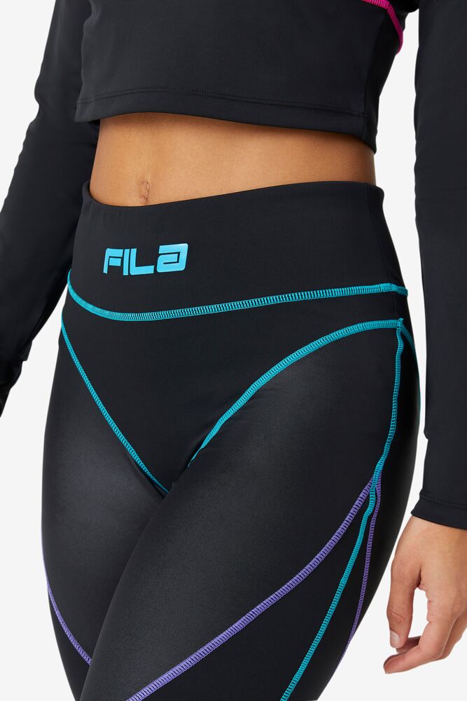 Fila Georgie High Waisted Legging Negras | LMOA84612