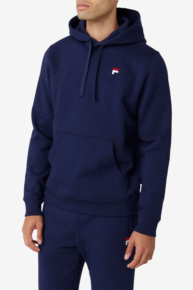 Fila Godfrey Hoodie 410 Peacoat | RPBS79186