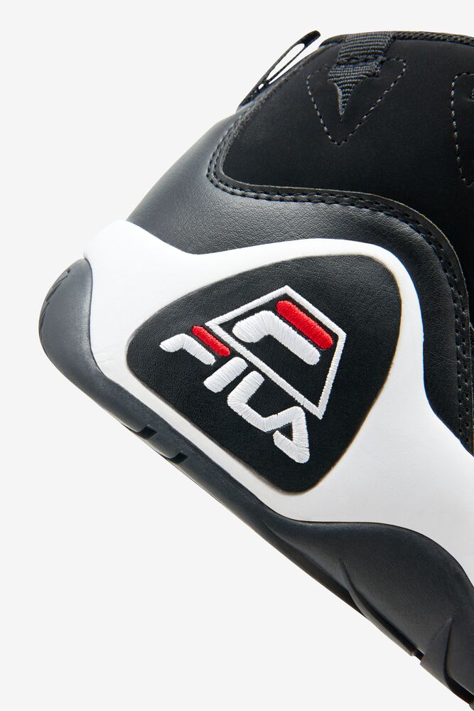 Fila Grant Hill 1 Sneakers Negras Blancas Rojas | HEKG06157