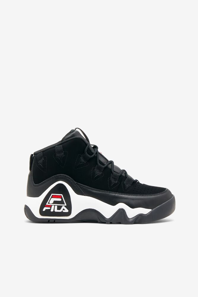 Fila Grant Hill 1 Sneakers Negras Blancas Rojas | HEKG06157