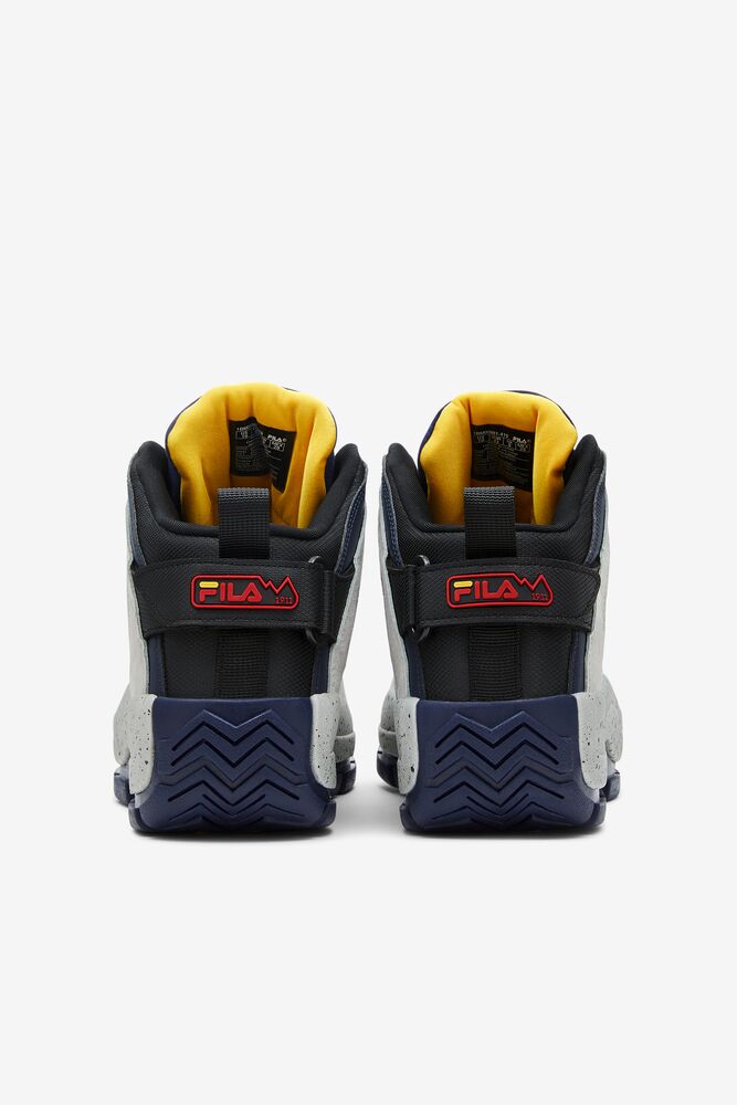 Fila Grant Hill 2 Outdoor Sneakers Azul Marino Plateadas Negras | LEUO86591