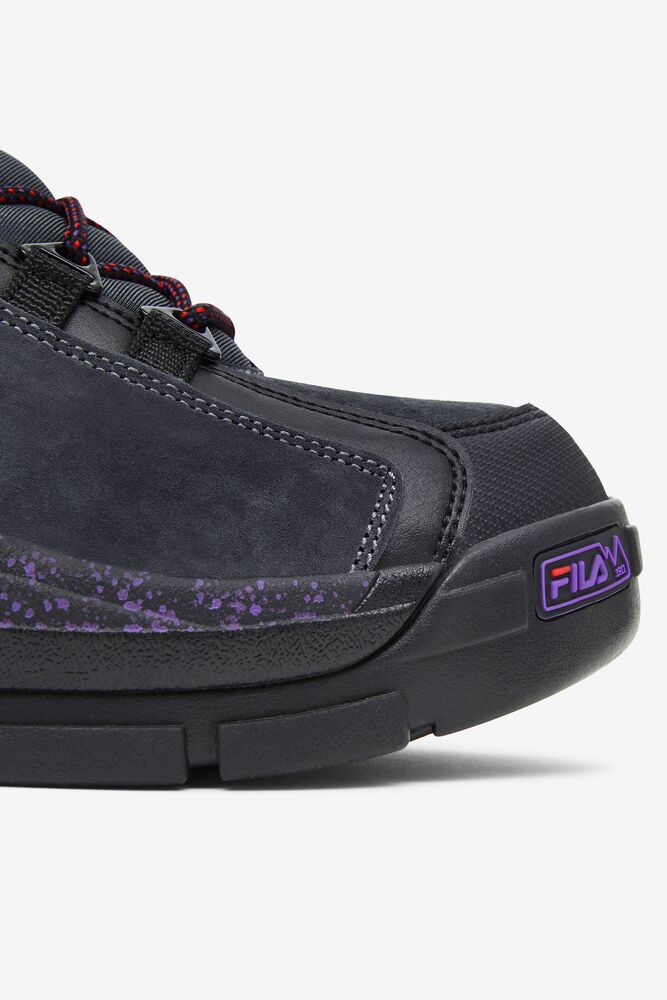 Fila Grant Hill 2 Outdoor Sneakers Negras Moradas | LQWM63528