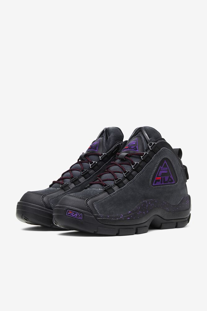 Fila Grant Hill 2 Outdoor Sneakers Negras Moradas | LQWM63528