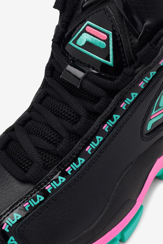 Fila Grant Hill 2 Repeat Sneakers Negras | QPHS24605