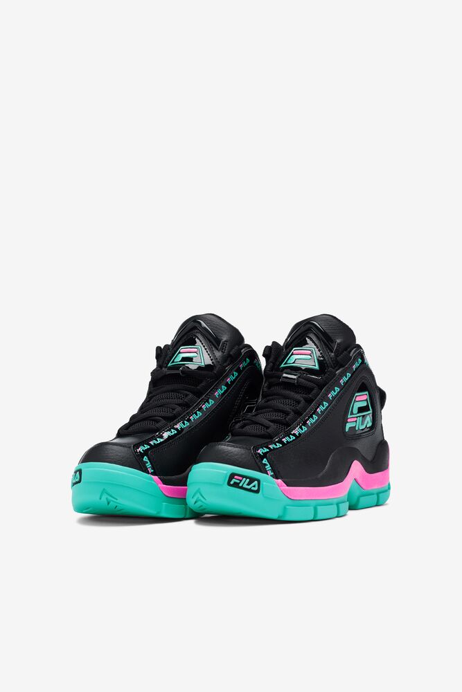 Fila Grant Hill 2 Repeat Sneakers Negras | QPHS24605