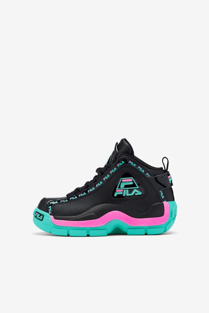 Fila Grant Hill 2 Repeat Sneakers Negras | QPHS24605