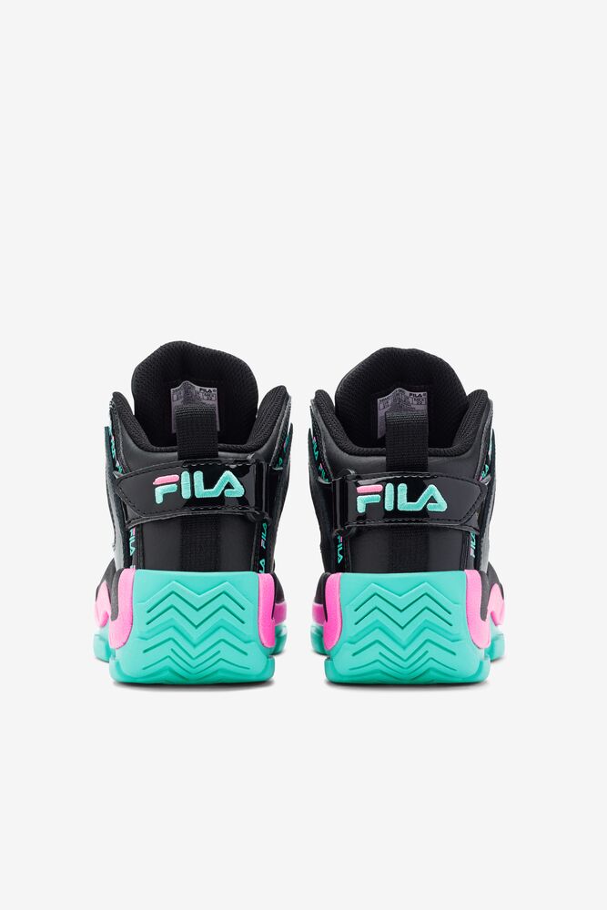 Fila Grant Hill 2 Repeat Sneakers Negras | QPHS24605