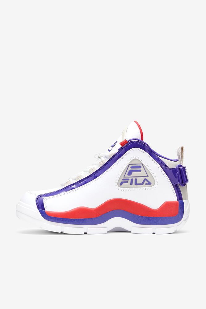 Fila Grant Hill 2 Sneakers Blancas Azules Oscuro | QHWJ34879