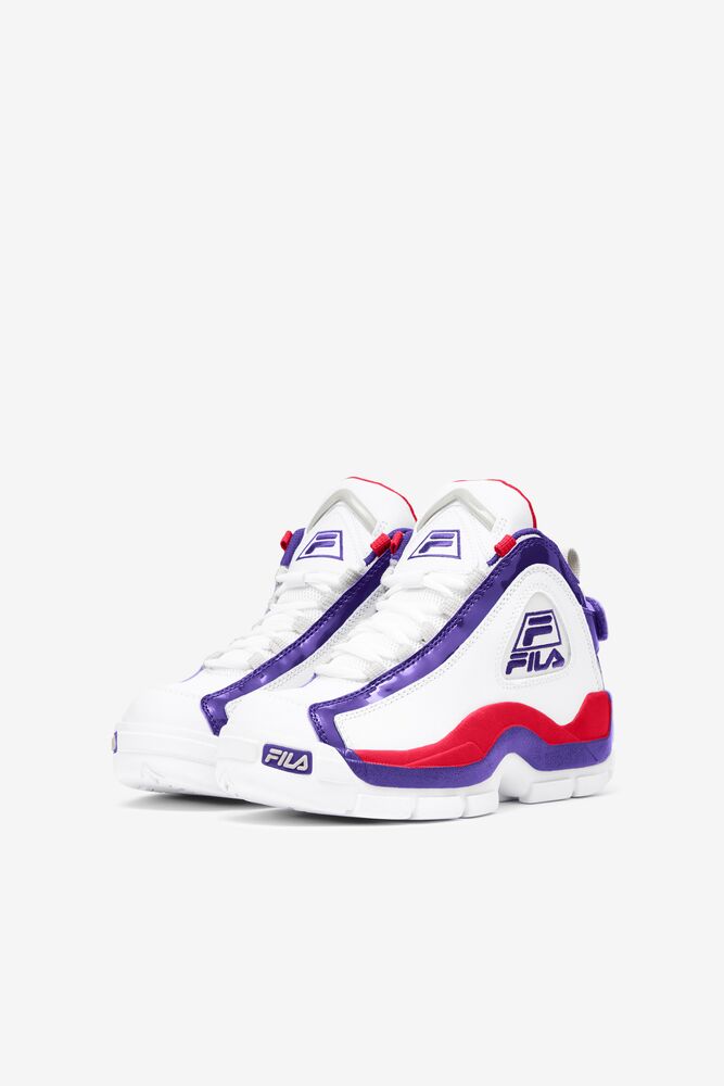 Fila Grant Hill 2 Sneakers Blancas Azules Oscuro | LRCE51864