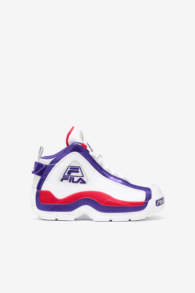 Fila Grant Hill 2 Sneakers Blancas Azules Oscuro | LRCE51864