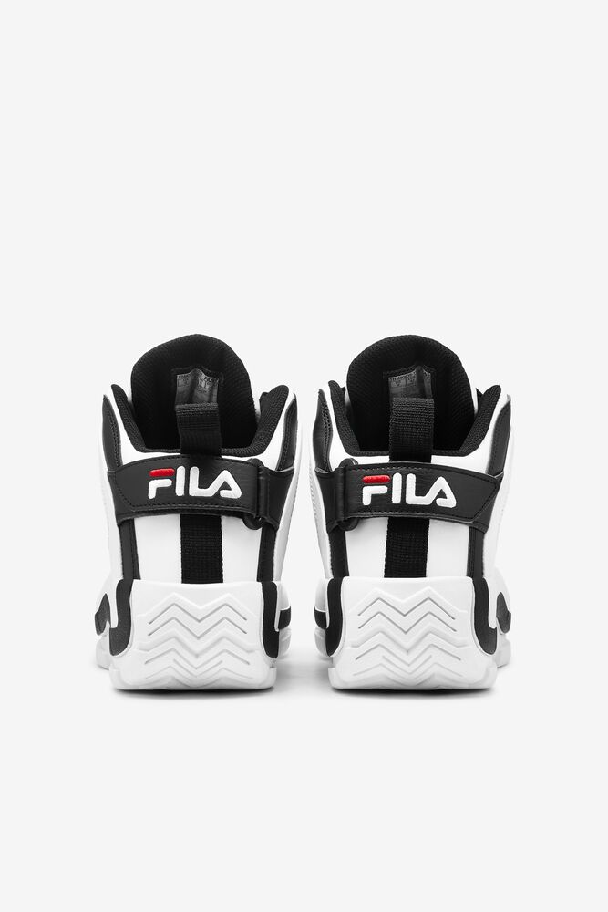 Fila Grant Hill 2 Sneakers Blancas Negras Rojas | PSID53201