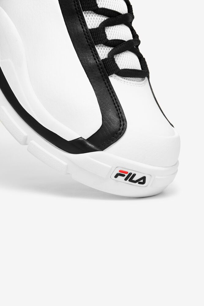 Fila Grant Hill 2 Sneakers Blancas Negras Rojas | PSID53201