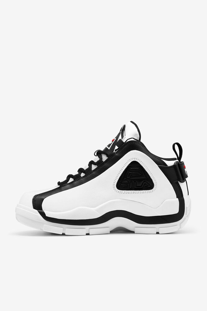 Fila Grant Hill 2 Sneakers Blancas Negras Rojas | PSID53201