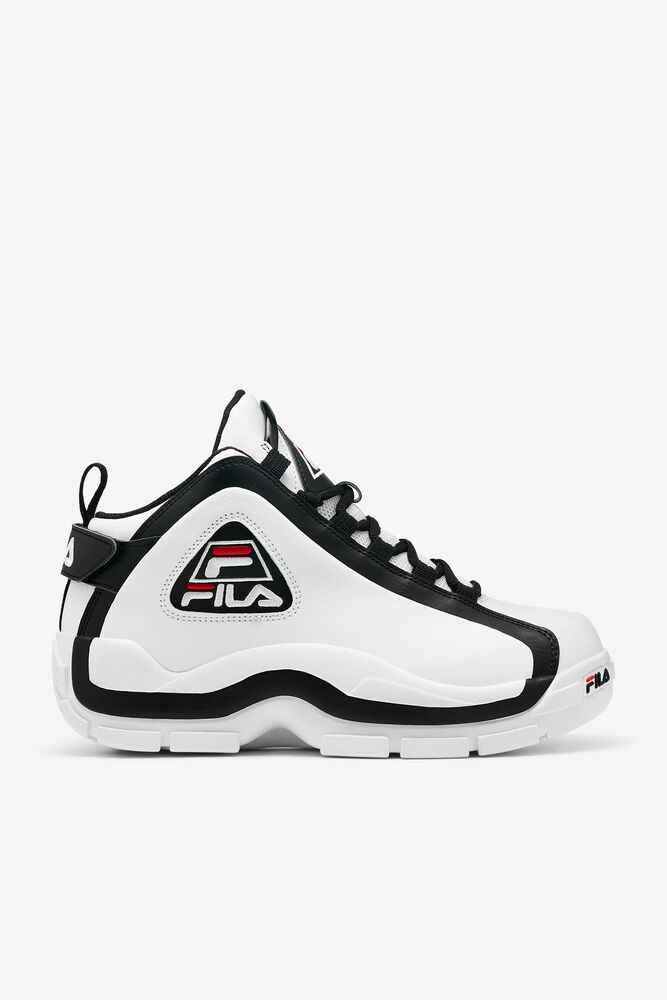 Fila Grant Hill 2 Sneakers Blancas Negras Rojas | PSID53201