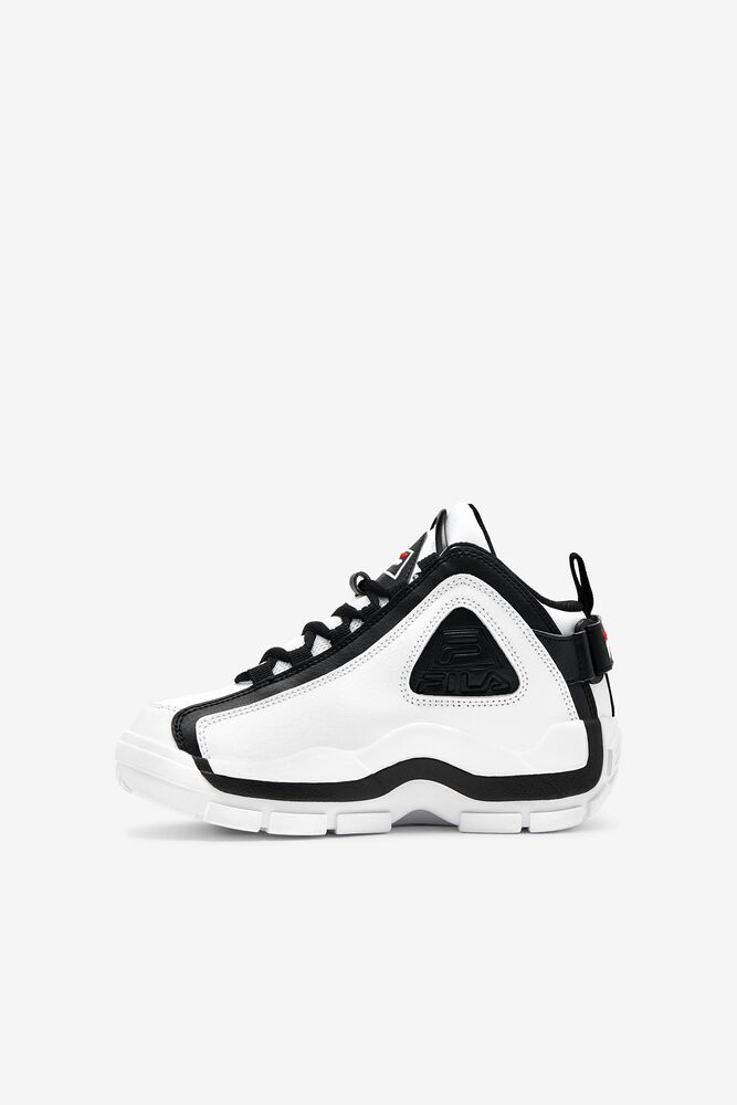 Fila Grant Hill 2 Sneakers Blancas Negras Rojas | QYOL70952