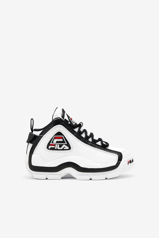 Fila Grant Hill 2 Sneakers Blancas Negras Rojas | QYOL70952