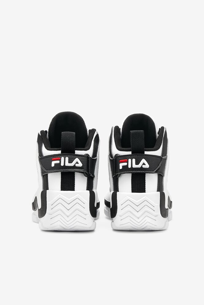 Fila Grant Hill 2 Sneakers Blancas Negras Rojas | GYOD73408