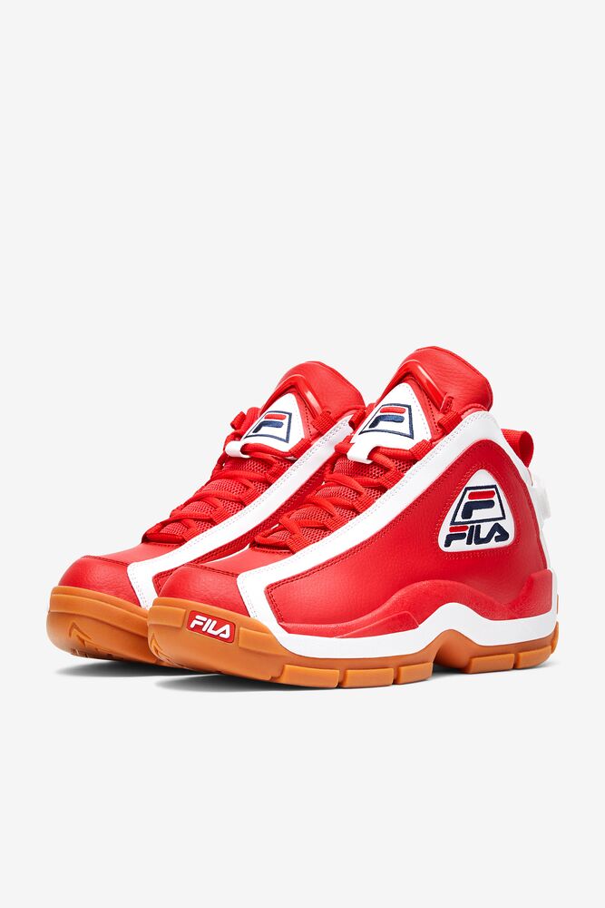 Fila Grant Hill 2 Sneakers Rojas Blancas | RQUT30281