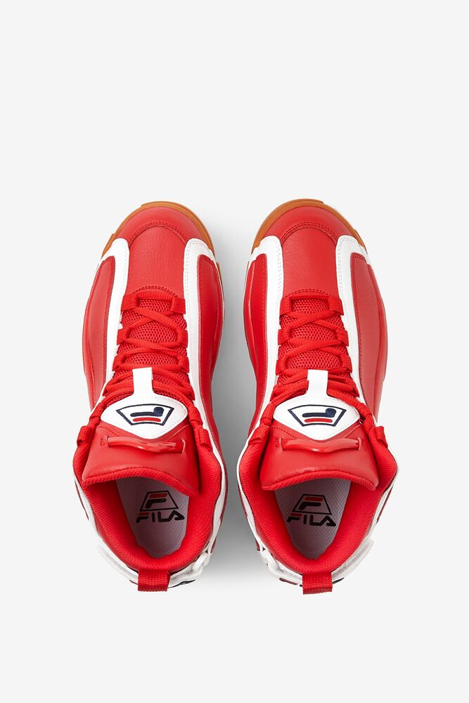 Fila Grant Hill 2 Sneakers Rojas Blancas | RQUT30281