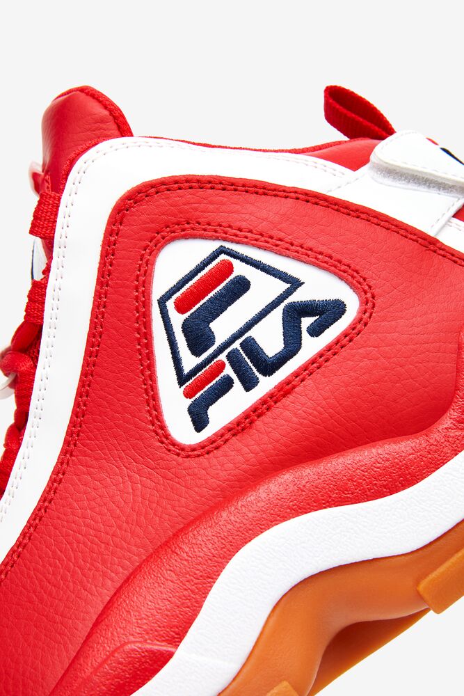 Fila Grant Hill 2 Sneakers Rojas Blancas | RQUT30281