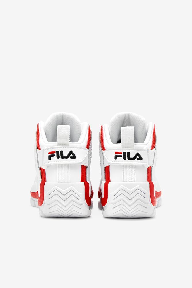 Fila Grant Hill 2 Sneakers Wht/Fred/Blk | GEWS15976