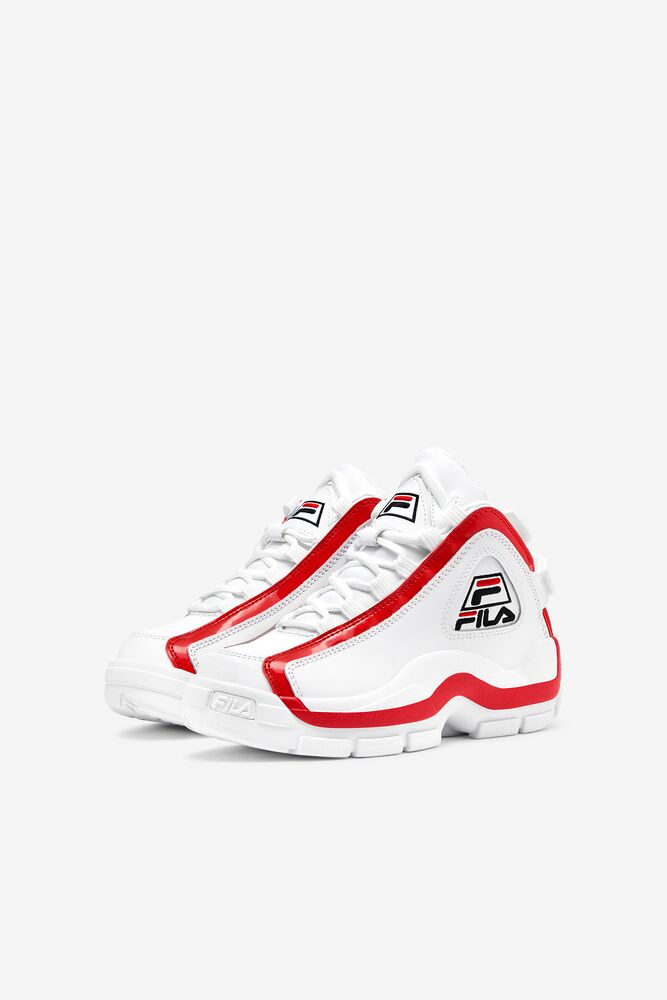 Fila Grant Hill 2 Sneakers Wht/Fred/Blk | GEWS15976