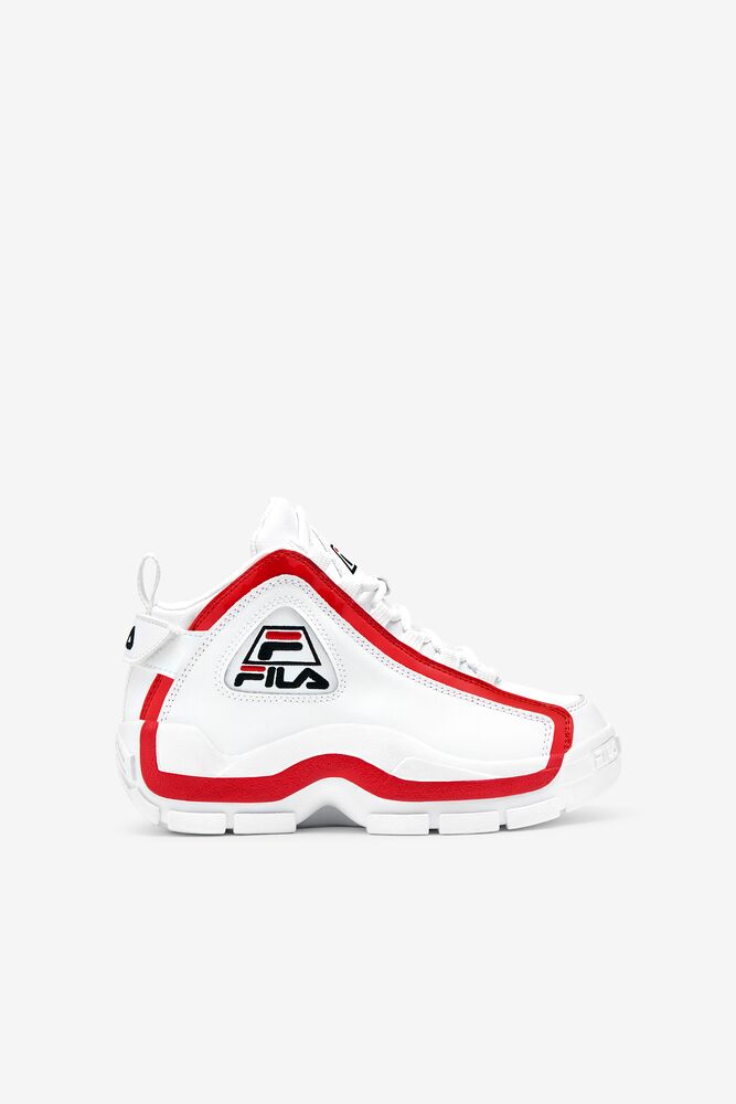 Fila Grant Hill 2 Sneakers Wht/Fred/Blk | GEWS15976